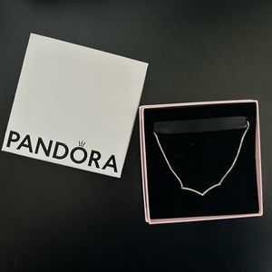 Pandora silver necklace